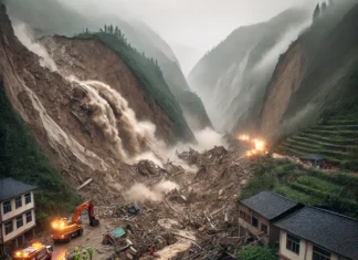 China Landslide News: One Dead, 28 Missing After Devastating Sichuan Disaster China landslide news