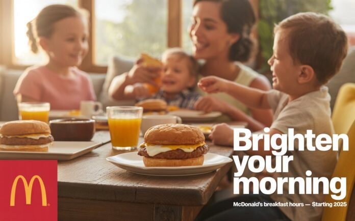 McDonald's breakfast hours Egg McMuffin meal