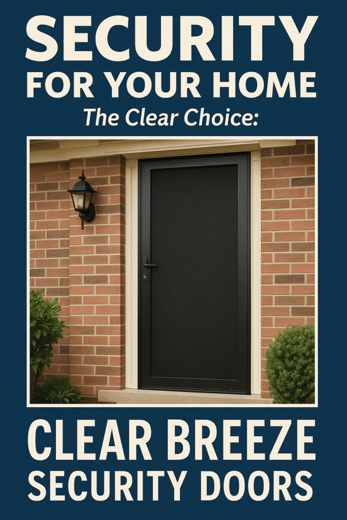 Security For Your Home with the Clear Choice