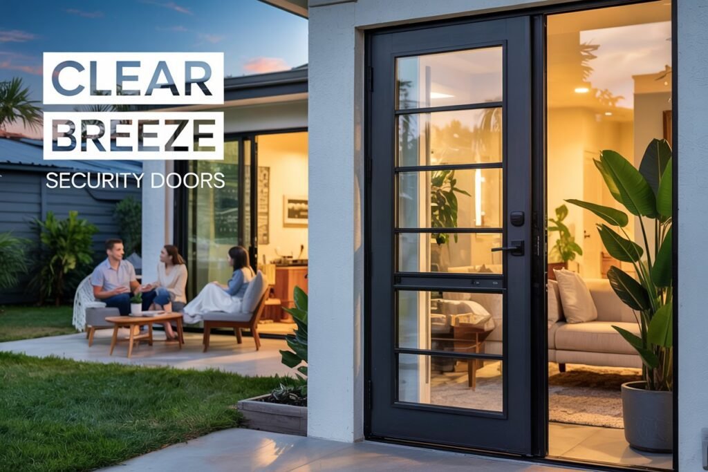 Secure Your Home with Clear Breeze Security Doors: A Blend of Strength and Style